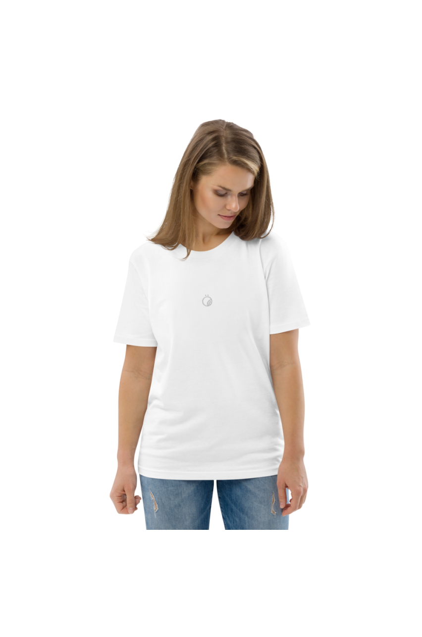 Orgaanilisest puuvillasest unisex T-särk Ö White